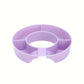 Porta snack  PVC // 4 compartimientos // PÚRPURA // 40 Onz