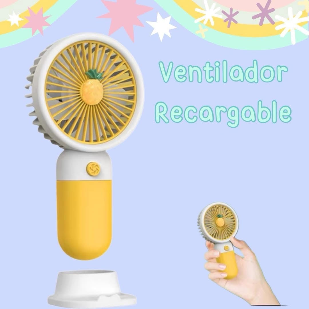 Mini Ventilador recargable