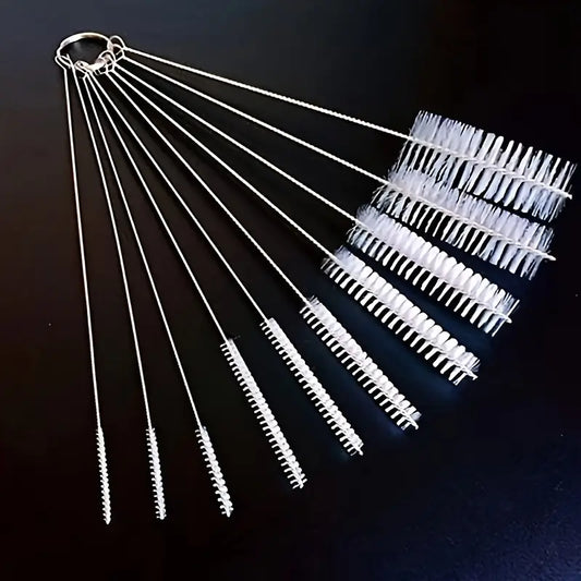 juego de 10 cepillos  limpieza