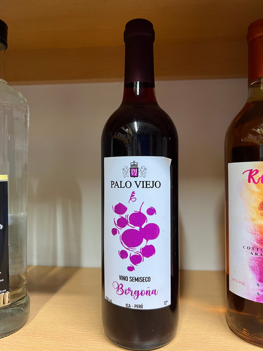 Vino semiseco - Palo Viejo  ( Borgoña -ICA)
