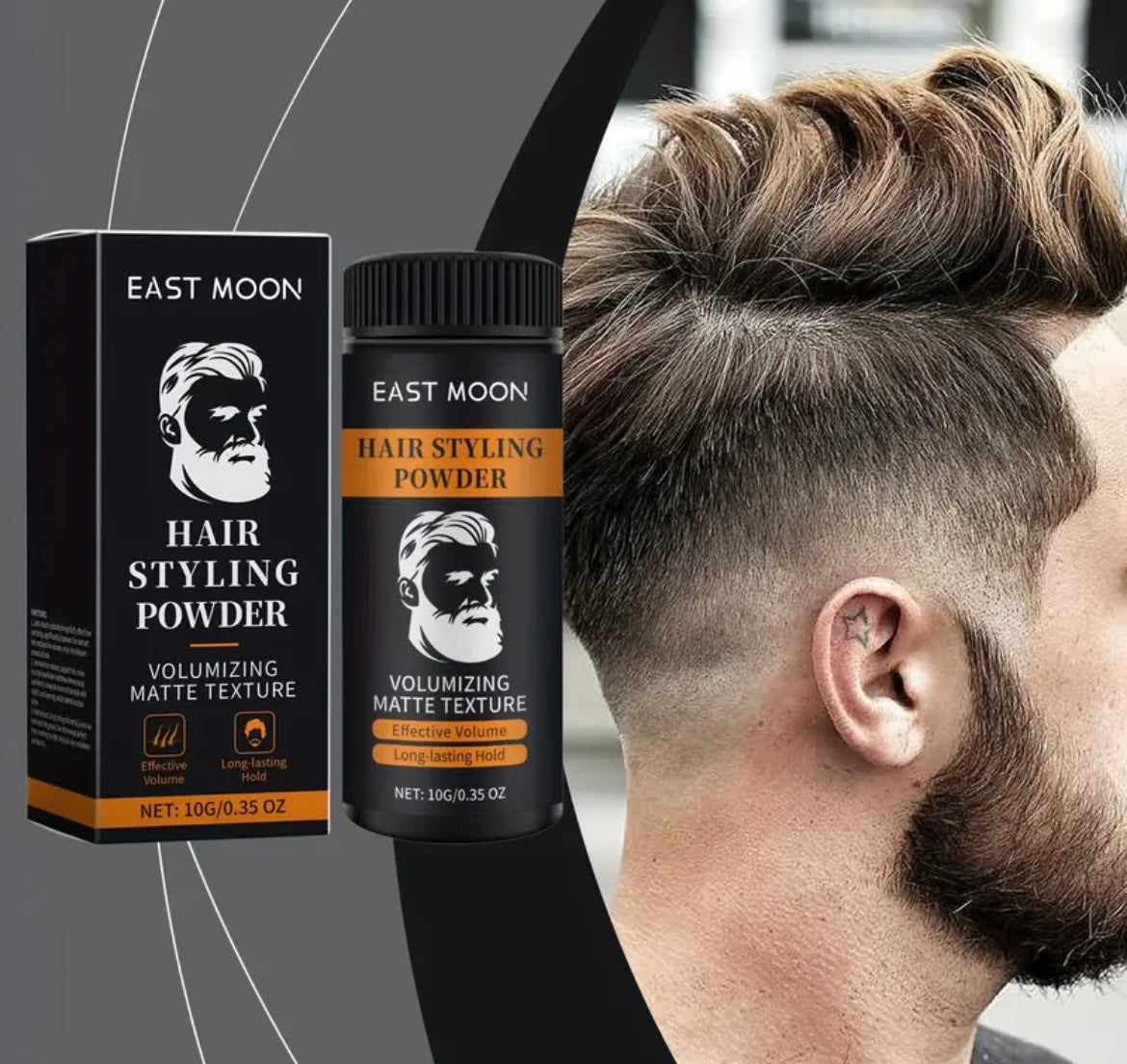 Polvo texturizador para hombres