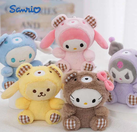 Llaveros peluche hello  kitty