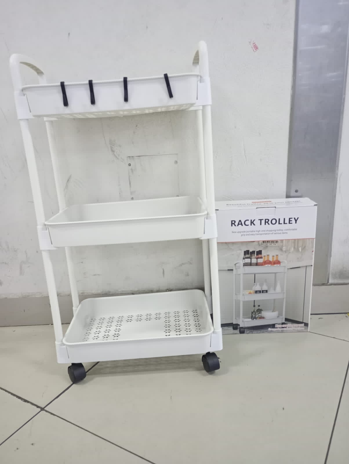 Carrito o organizador LUCIANA de 3 niveles