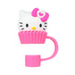 Protector de cañita hello Kitty muffin
