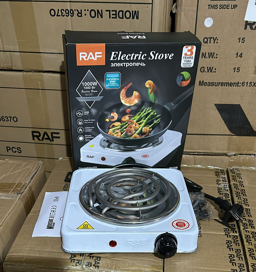 ESTUFA ELÉCTRICA RAF 1 QUEMADOR