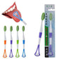 Cepillo de diente 2 en 1  ( set de 4 pc )