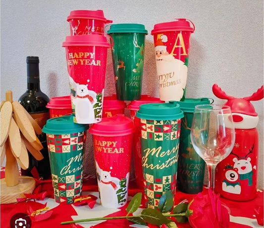 Vasos navideños