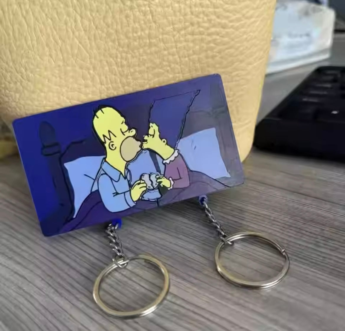 Porta llaves los Simpson