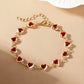 Pulsera Corazón  rojo