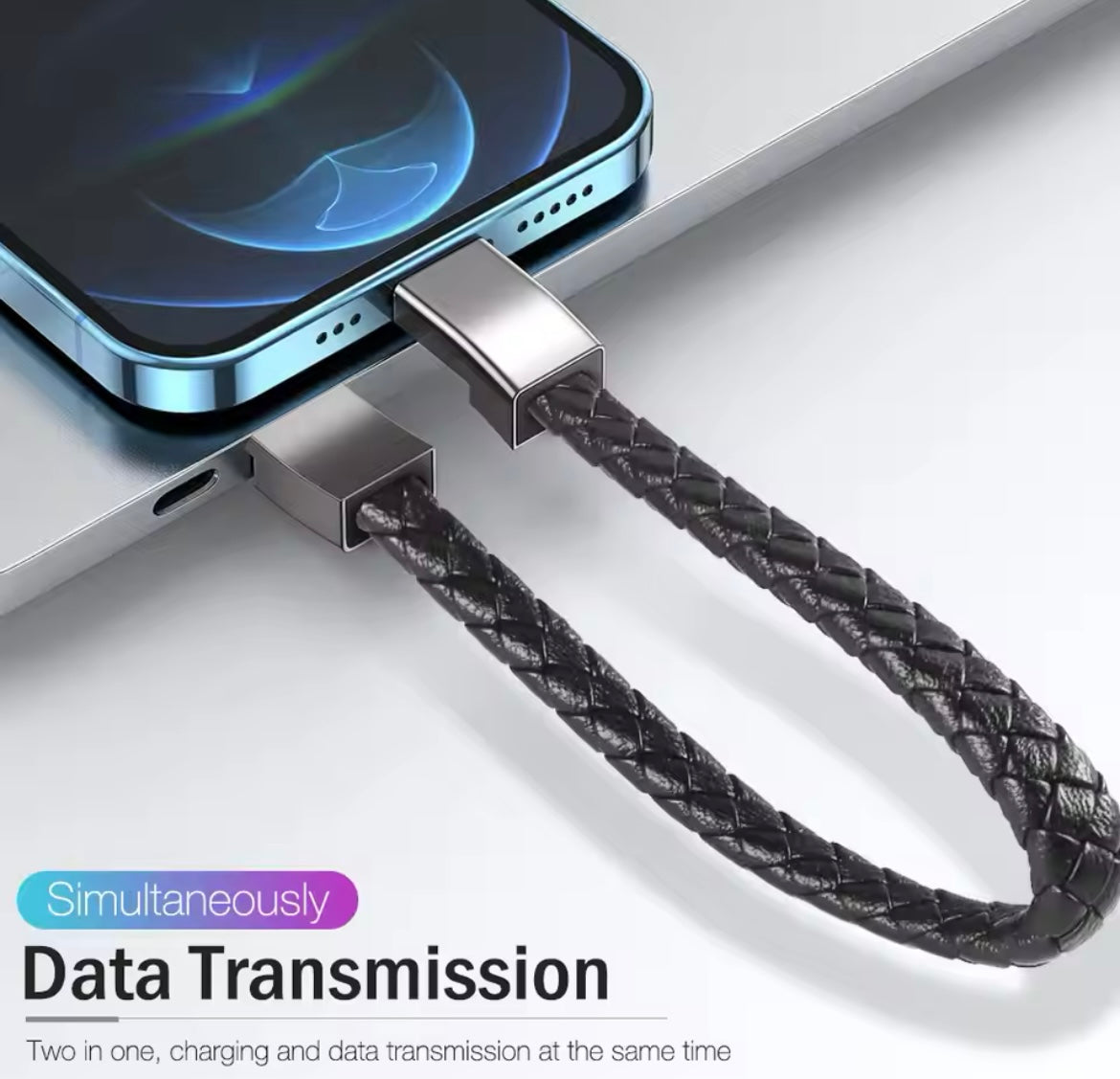 Pulsera de cuerina carga rápida TIPO C