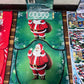 JUEGO 4 EN 1 NAVIDEÑO CON ALFOMBRA ANTIDESLIZANTE. PARA TAPA DE INODORO , TAPETE DE BAÑO BONITO Y BONITA CORTINA DE DUCHA IMPREMEABLE PAPA NOEL