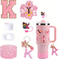 set de accesorios inicial K - rosa - 14 pc