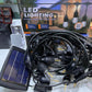GUIRNALDA DE 20 BOMBILLAS LED DE 11 METROS  ( SOLAR- CORRIENTE )