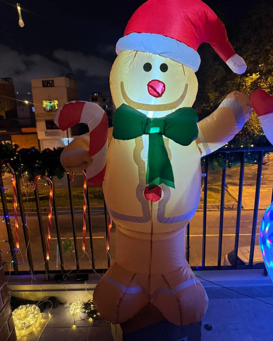 Inflable Navideño  Jenjible1.55mts