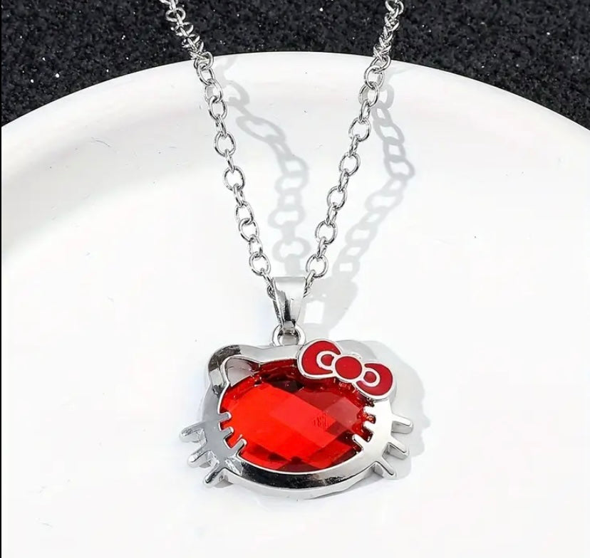 Collar de hello kitty