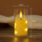 Vela con luces led
