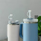 Set antiderrame  3 pc Stanley /( blanco ) transparente/ 30 onz