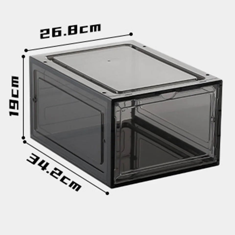 Caja  o zapatera transparente