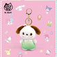 Llavero Kitty de peluche