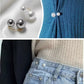 Broche doble perla