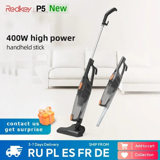 Aspiradora eléctrica 2 en 1 (600w)