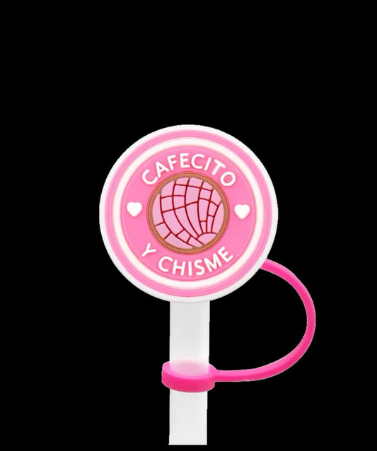 Protector de cañita cafecito rosado