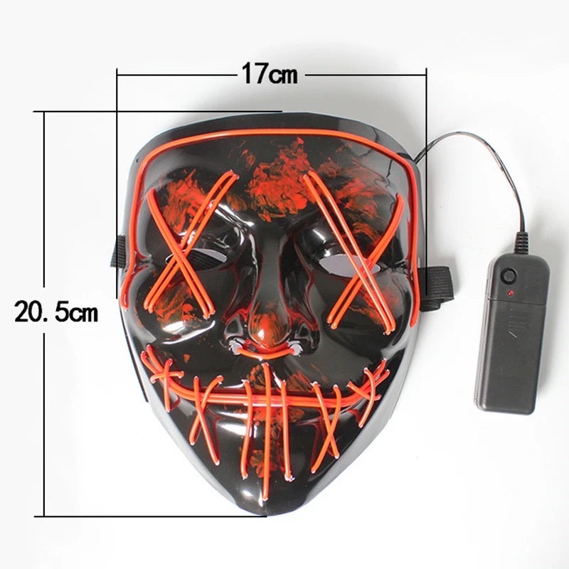 Máscara led Halloween 🎃