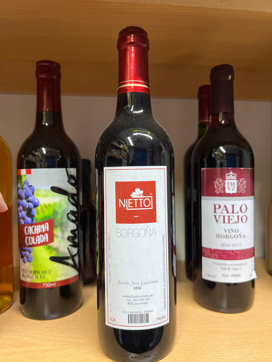 Vino Borgoña Nietto