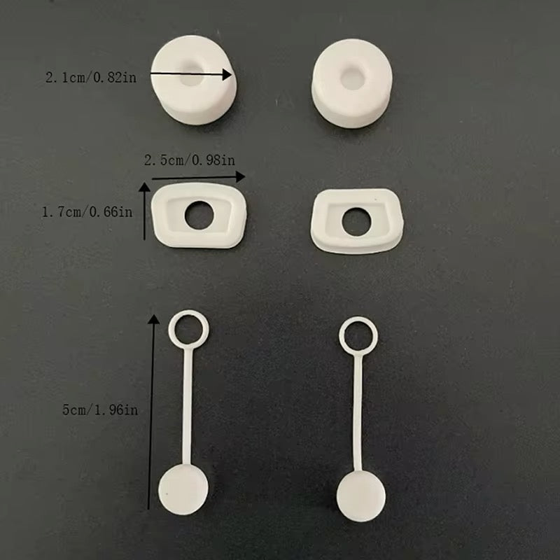 Set antiderrame  3 pc Stanley /( blanco ) transparente/ 30 onz
