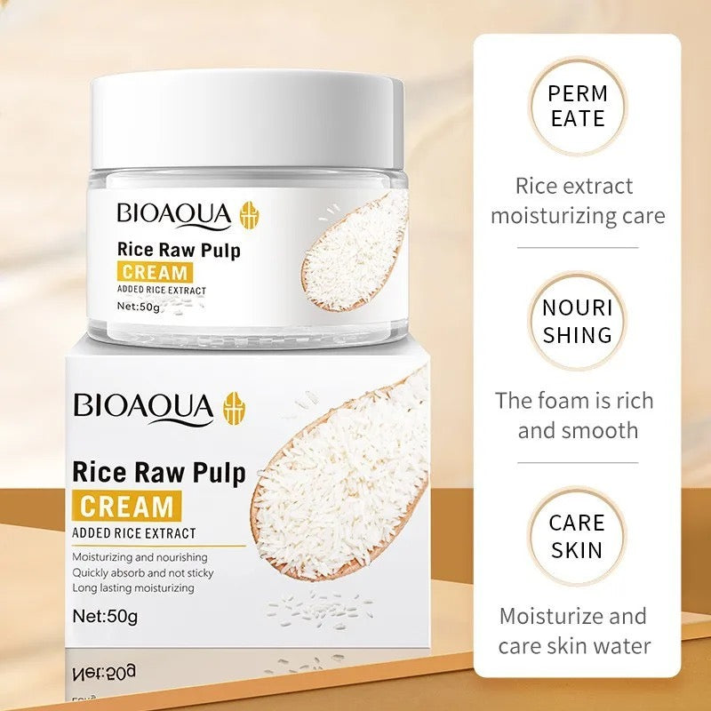 Crema  de arroz Bioaqua