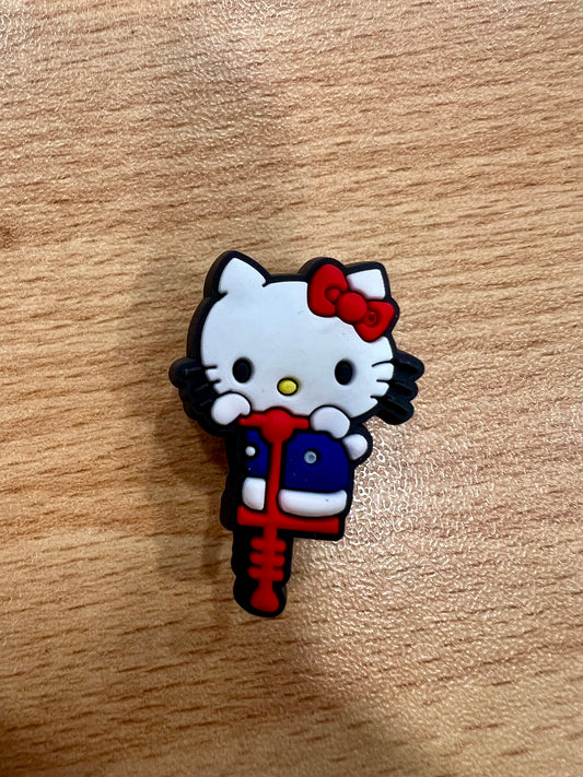 Dije o Pin de zuecos  HK Lázito rojo