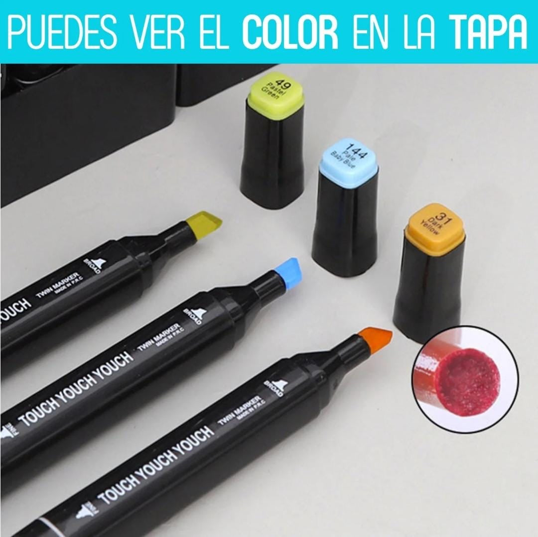 SET PLUMONES LETTERING ARTÍSTICO DE DOBLE PUNTA PACK DE 36