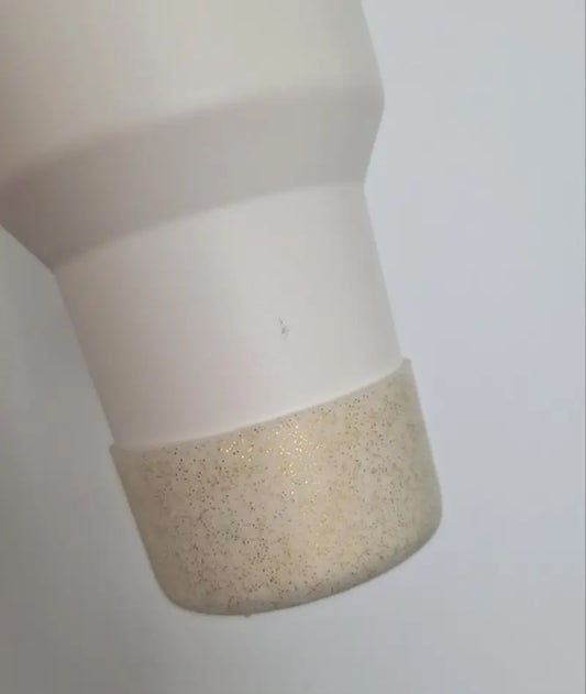 Base transparente / brillos Dorados