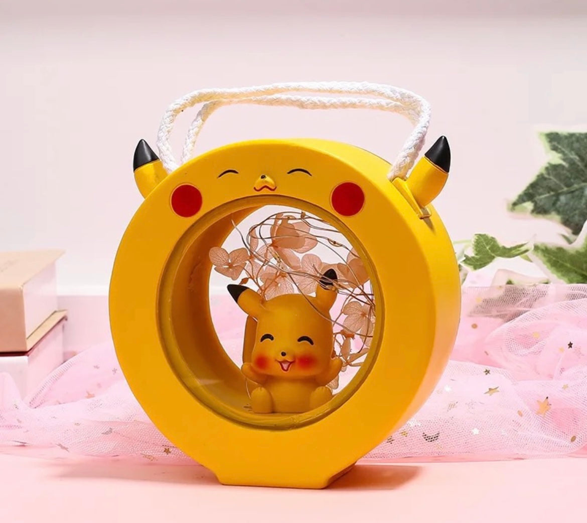 Lámpara circular Picachu