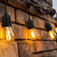 GUIRNALDA DE 20 BOMBILLAS LED DE 11 METROS  ( SOLAR- CORRIENTE )