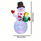 Inflable Navideño 1.55mts
