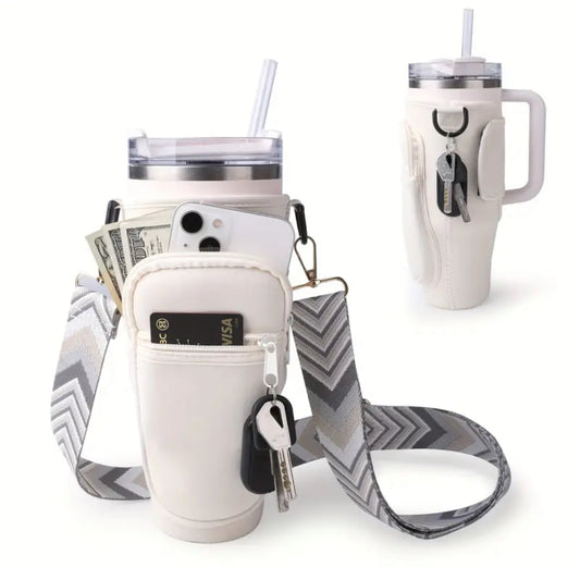 Funda o Protector de botella - Beige