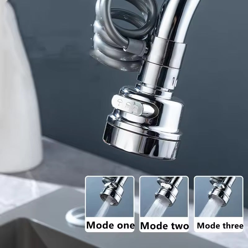 Grifo  rotación 360 grados con extensión