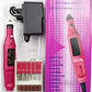 Pulidor Limador Electrico de Uñas Accesorios Lima Diamante Bandas Lijado Dremel Manicure Pedicure