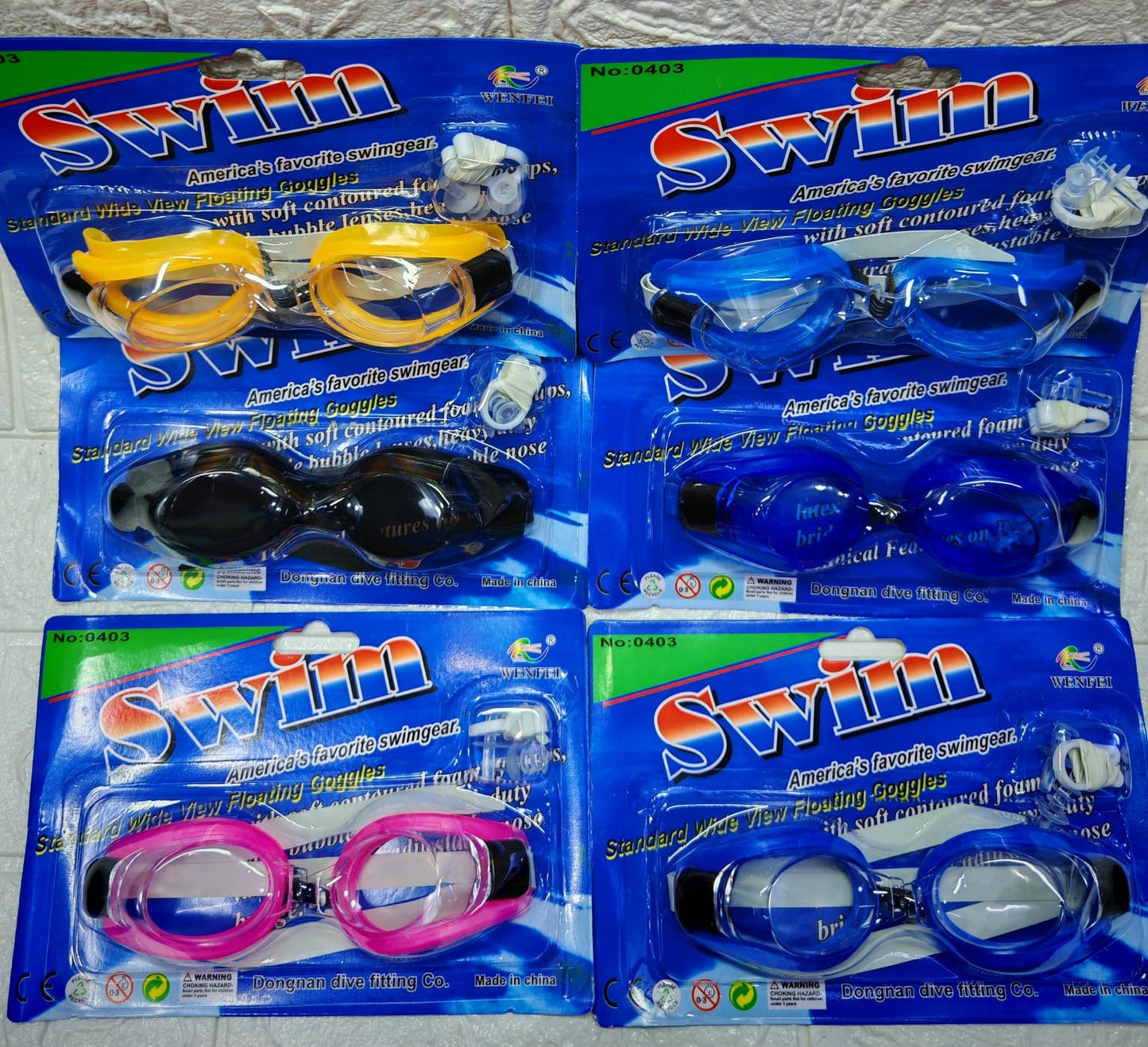 LENTES DE NATACIÓN EN BLISTER