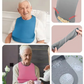 Babero Adulto de Silicona, Tamaño Grande 52*36 cm, Ideal para Comer sin Manchar