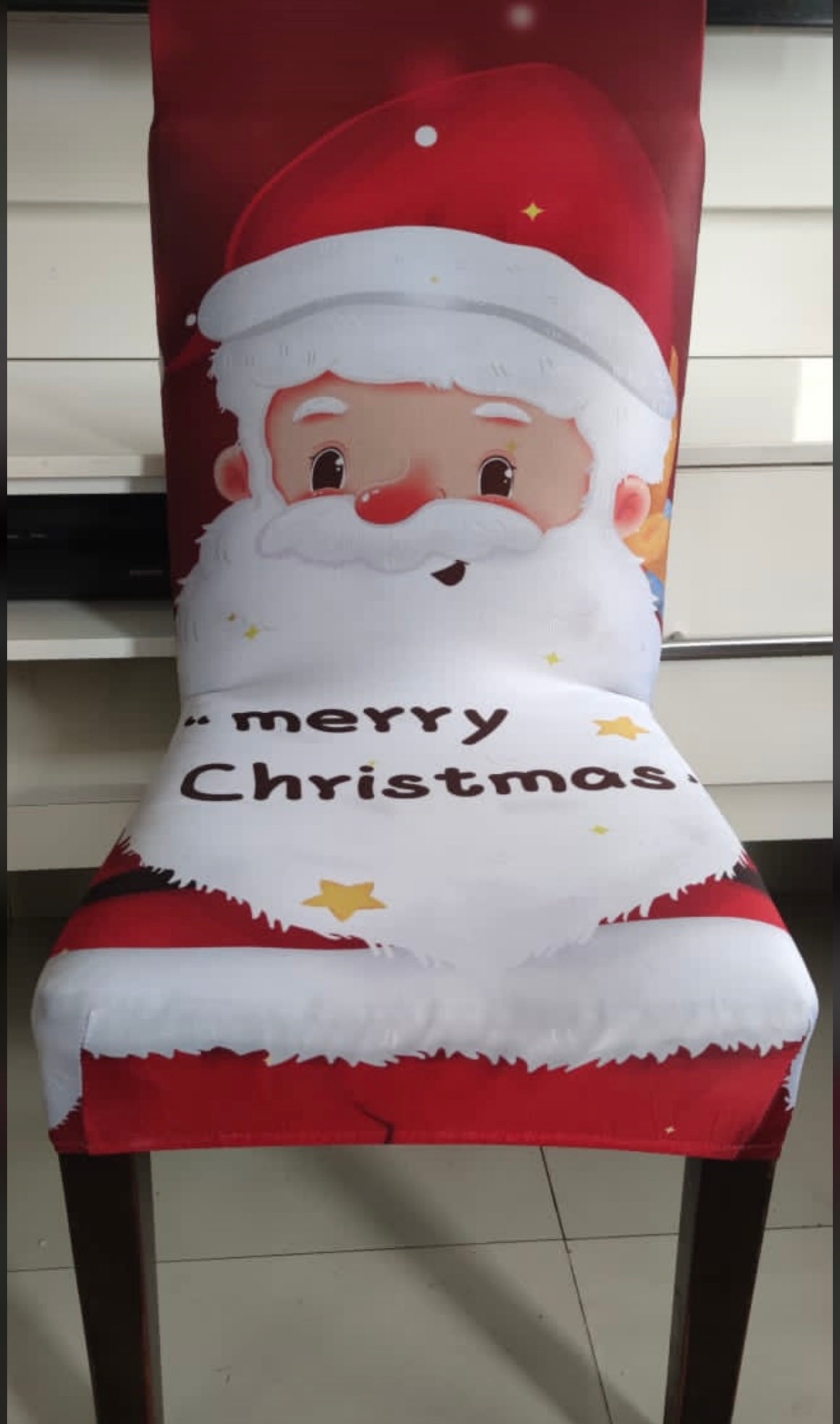 Funda de sillas Navideñas