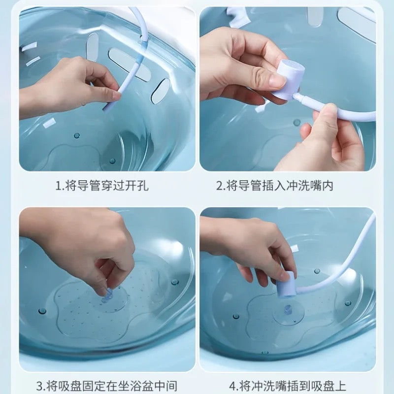 Bidet portátil acrílico