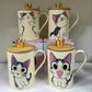 Taza de gatito Chi c/corona
