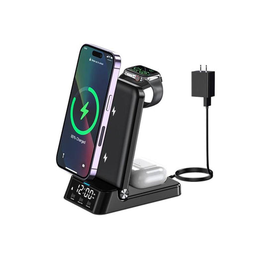 CARGADOR RAPIDO INALAMBRICO PARA IPHONE 4EN1