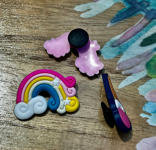 Pin o Dije arcoíris estrella