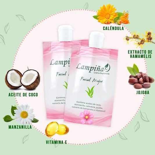 CREMA DEPILATORIA FACIAL MUJER SACHET 15g