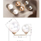 Broche doble perla