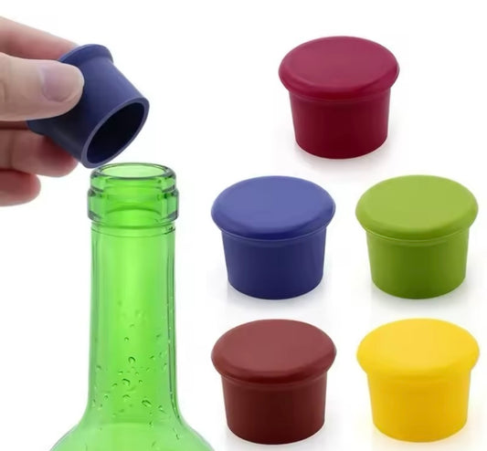 Tapón de silicona botella de vino