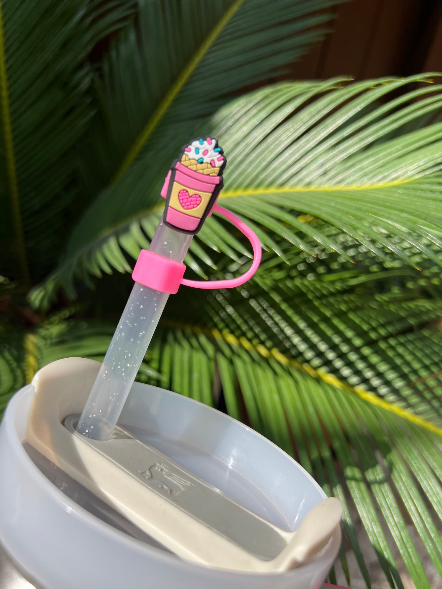 Protector de cañita tazita rosa
